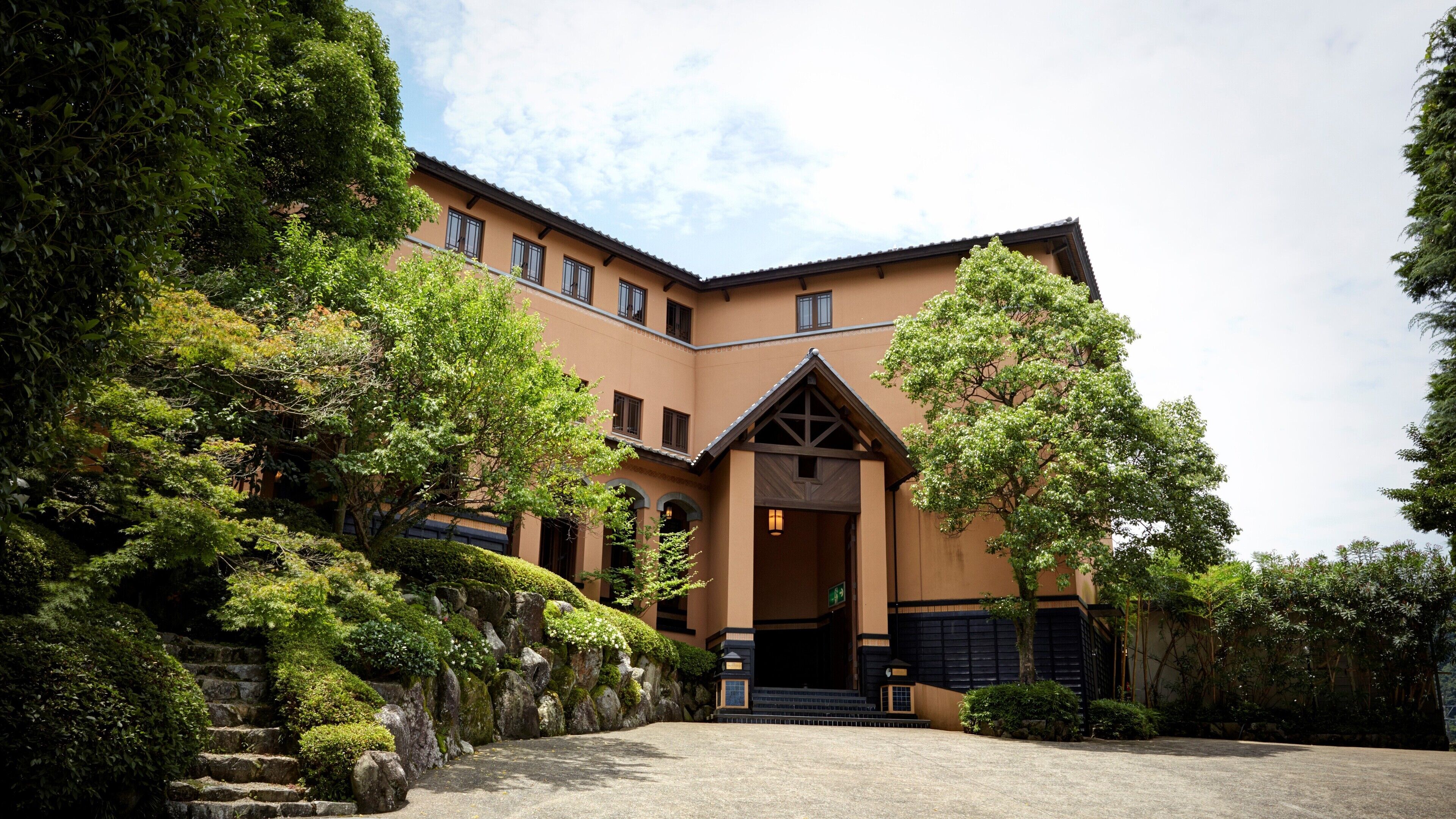 Fachada da propriedade