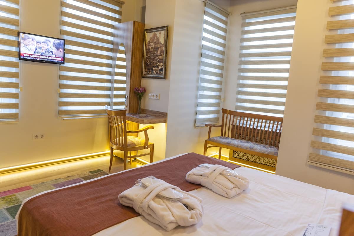Deluxe Double Room | Down comforters, in-room safe, soundproofing