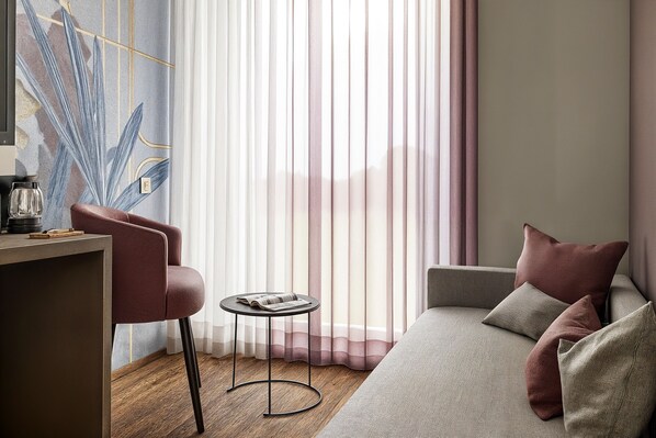 In-room safe, blackout drapes, bed sheets