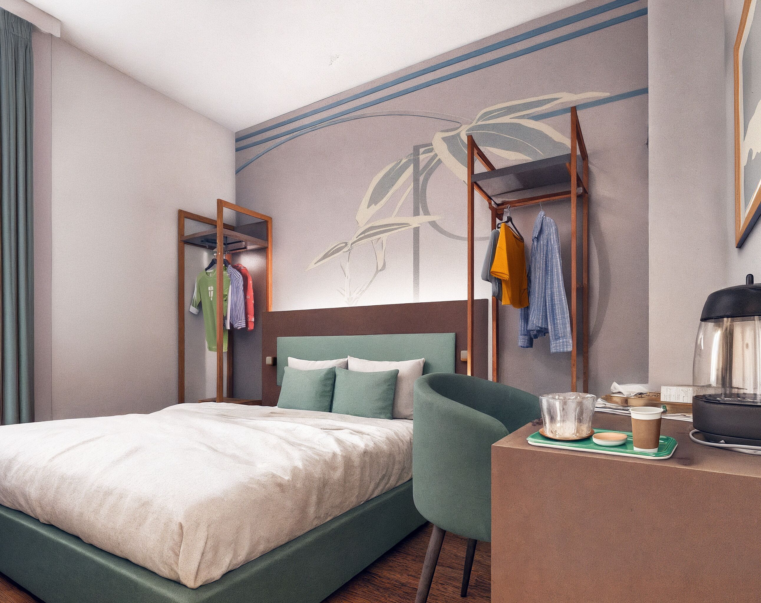 Classic Double Room | In-room safe, blackout drapes