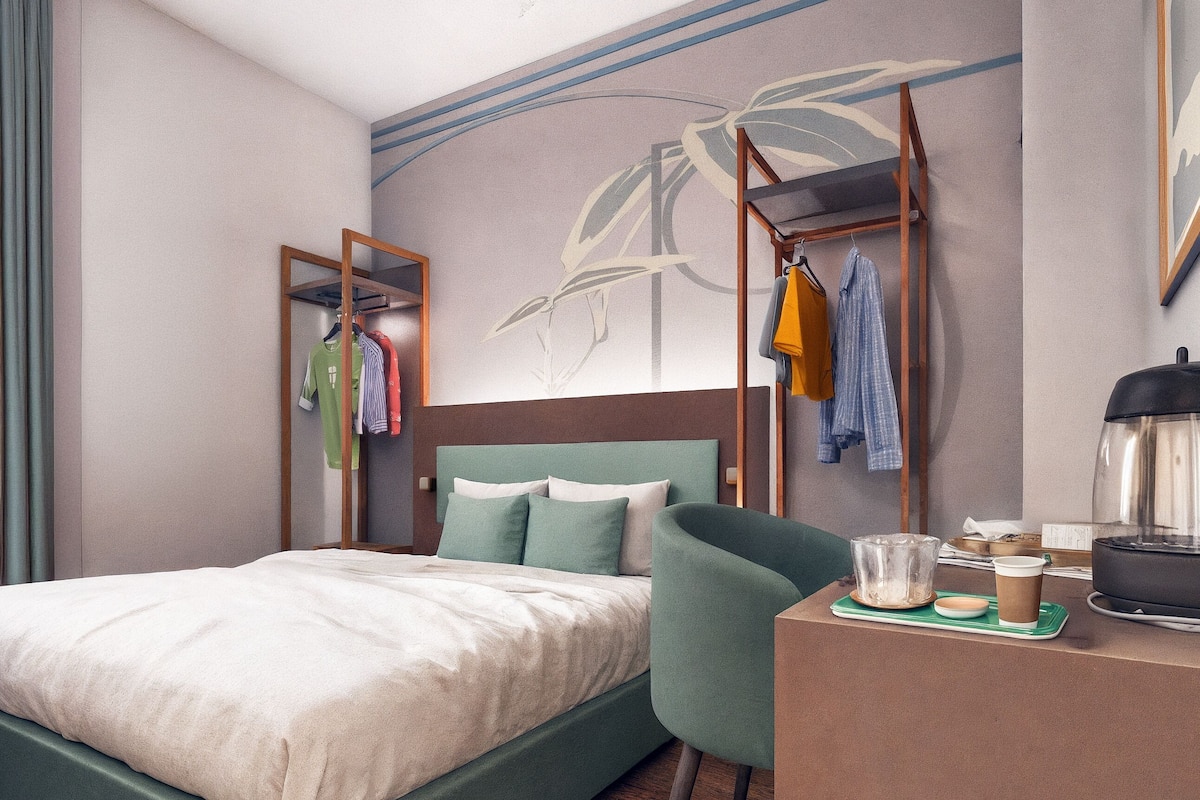 Classic Double Room | In-room safe, blackout drapes