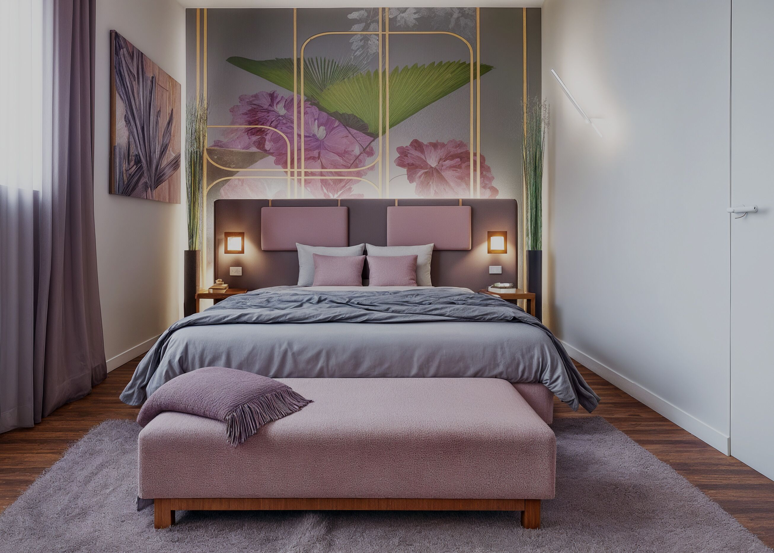 Tripla Superior | Una cassaforte in camera, tende oscuranti, lenzuola