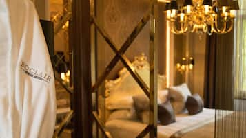 Honeymoon-Suite, 1 Schlafzimmer | Hochwertige Bettwaren, Zimmersafe, individuell dekoriert