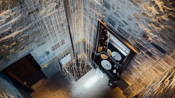 Arran Suite | Bathroom | Designer toiletries, hair dryer, bathrobes, towels