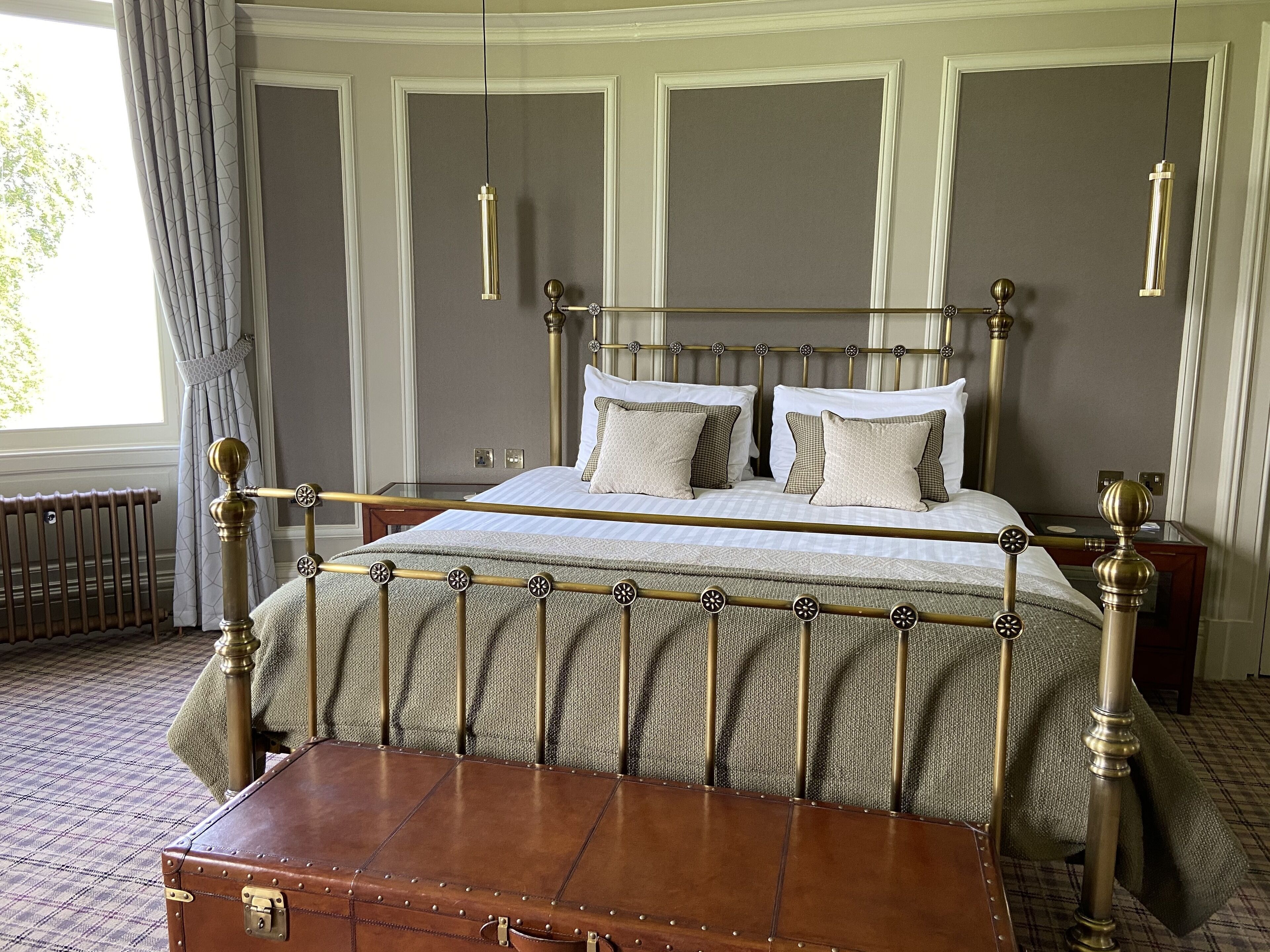 Premium bedding, down duvets, Select Comfort beds