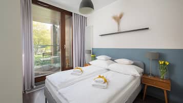 Superior Apartment | Premium bedding, memory foam beds, individually decorated