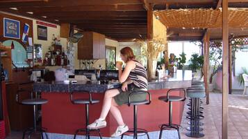 Poolside bar