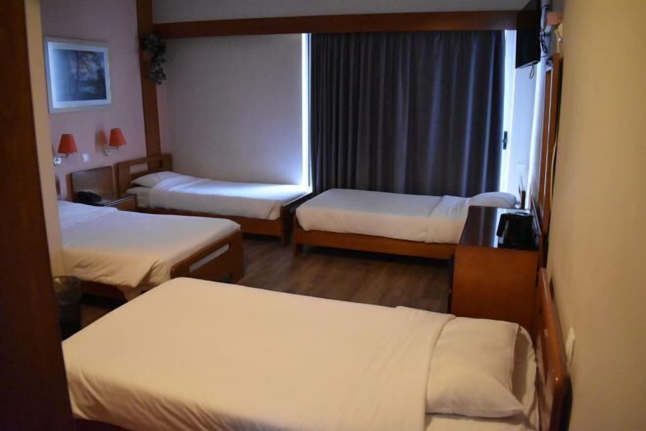 Minibar, in-room safe, desk, blackout curtains