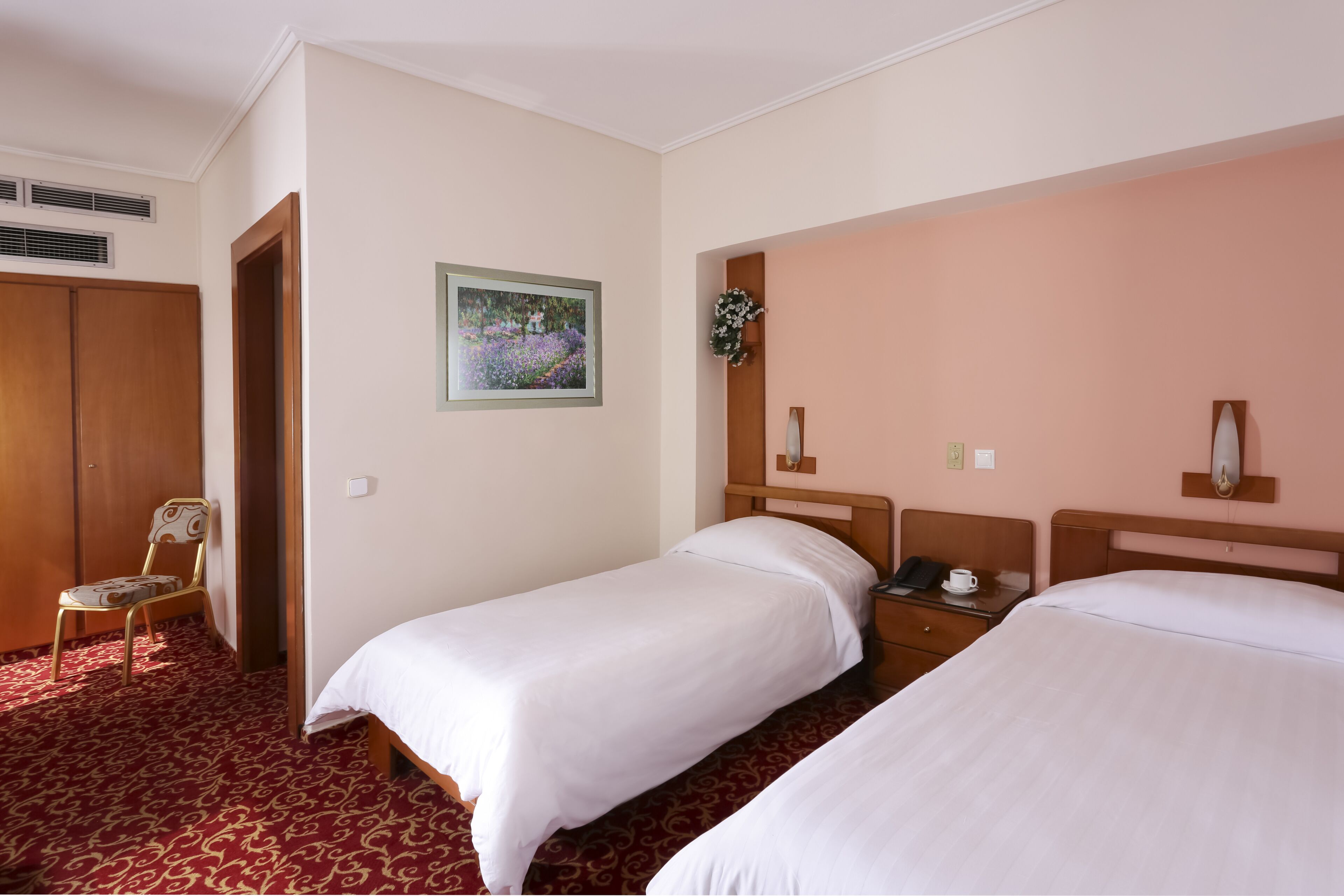 Minibar, in-room safe, desk, blackout curtains