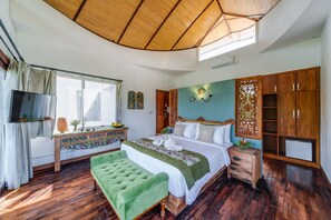 Habitació Deluxe, 1 dormitori | Llençols de cotó egipci i roba de llit d'alta qualitat 