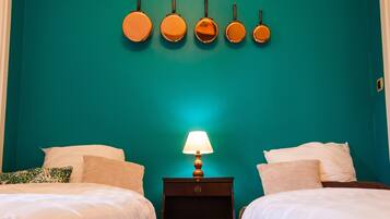 Comfort Double or Twin Room, Private Bathroom, Garden View (Gastronomie) | 1 bedroom, blackout drapes, iron/ironing board, bed sheets