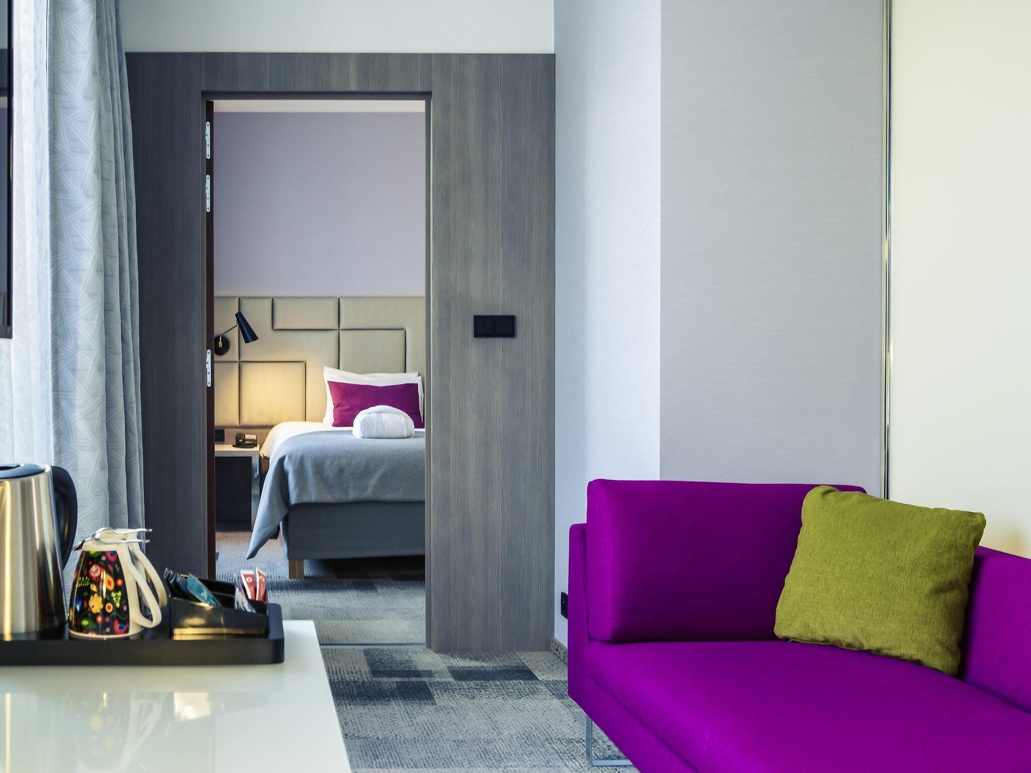 Phòng Suite Executive, nhiều giường | Minibar, két bảo mật tại phòng, bàn, màn/rèm cản sáng 