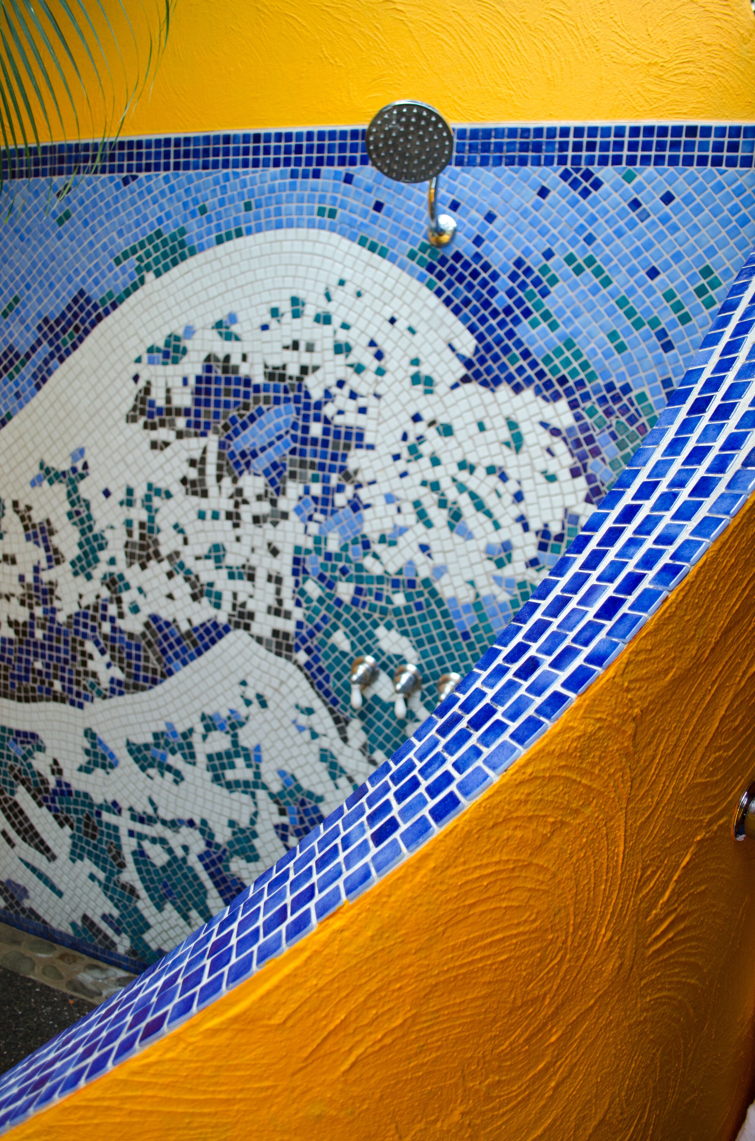 deluxe villa, 1 king bed | bathroom | shower, rainfall showerhead, designer toiletries, hair dryer