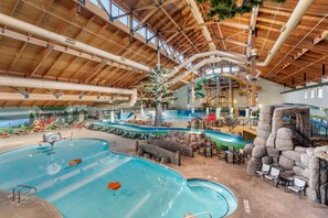 Indoor pool, seasonal outdoor pool, cabanas (surcharge), pool umbrellas - Three Bears Waterpark Resort Near Tomah, Ascend Collection Hotel (Warrens)