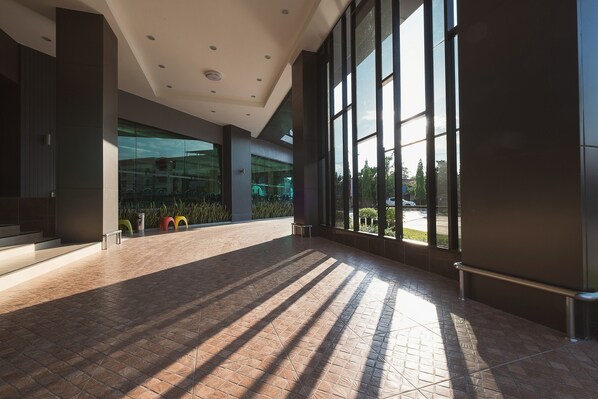 Entrada de la propiedad