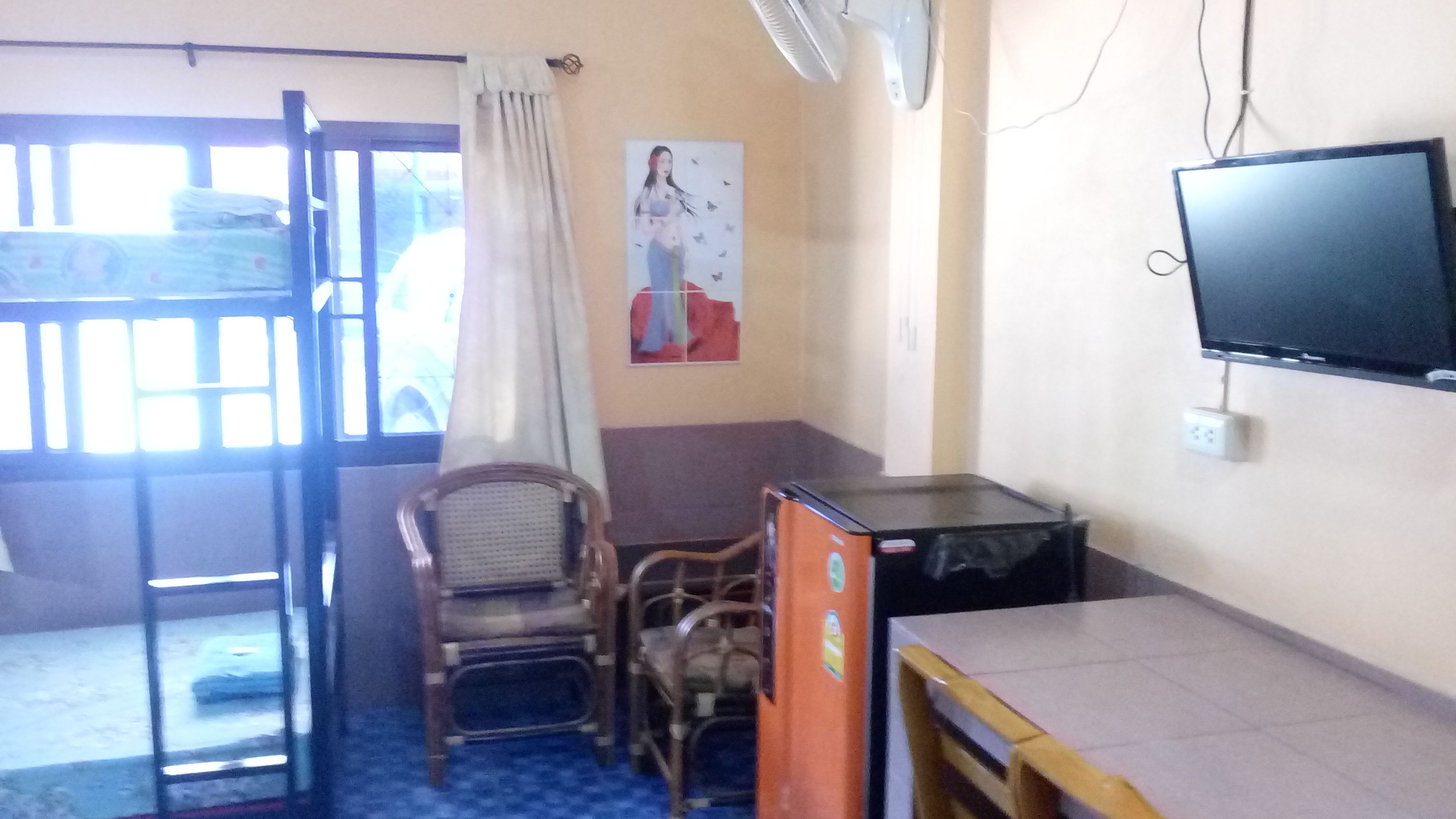 family quadruple room, multiple beds, city view | room amenity