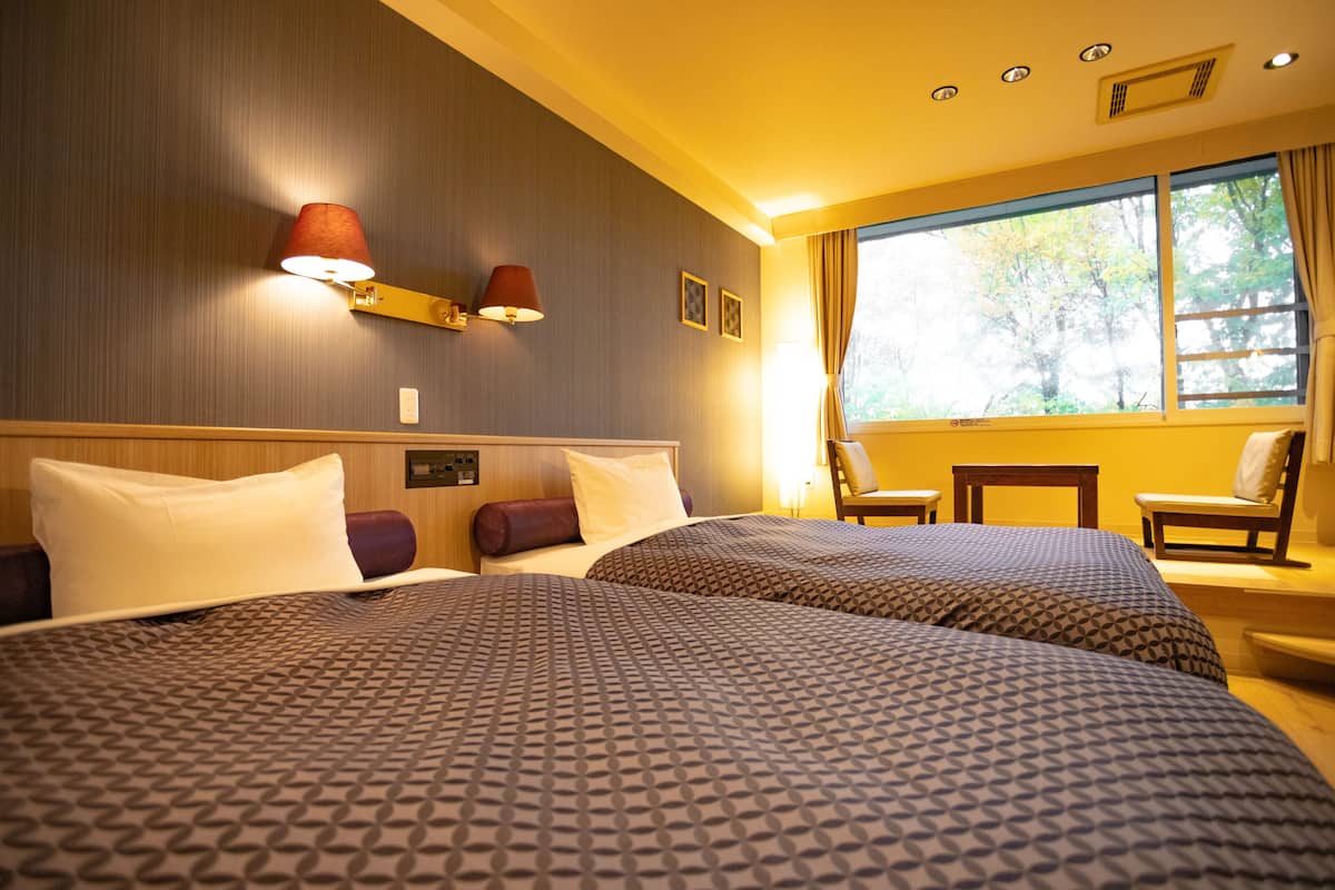 basic twin room, non smoking | 1 bedroom, in-room safe, desk, laptop workspace