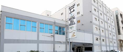 Façade de l’hébergement