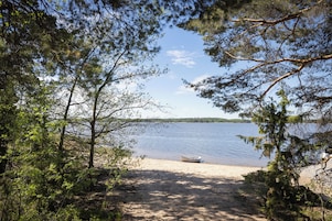 Private beach nearby