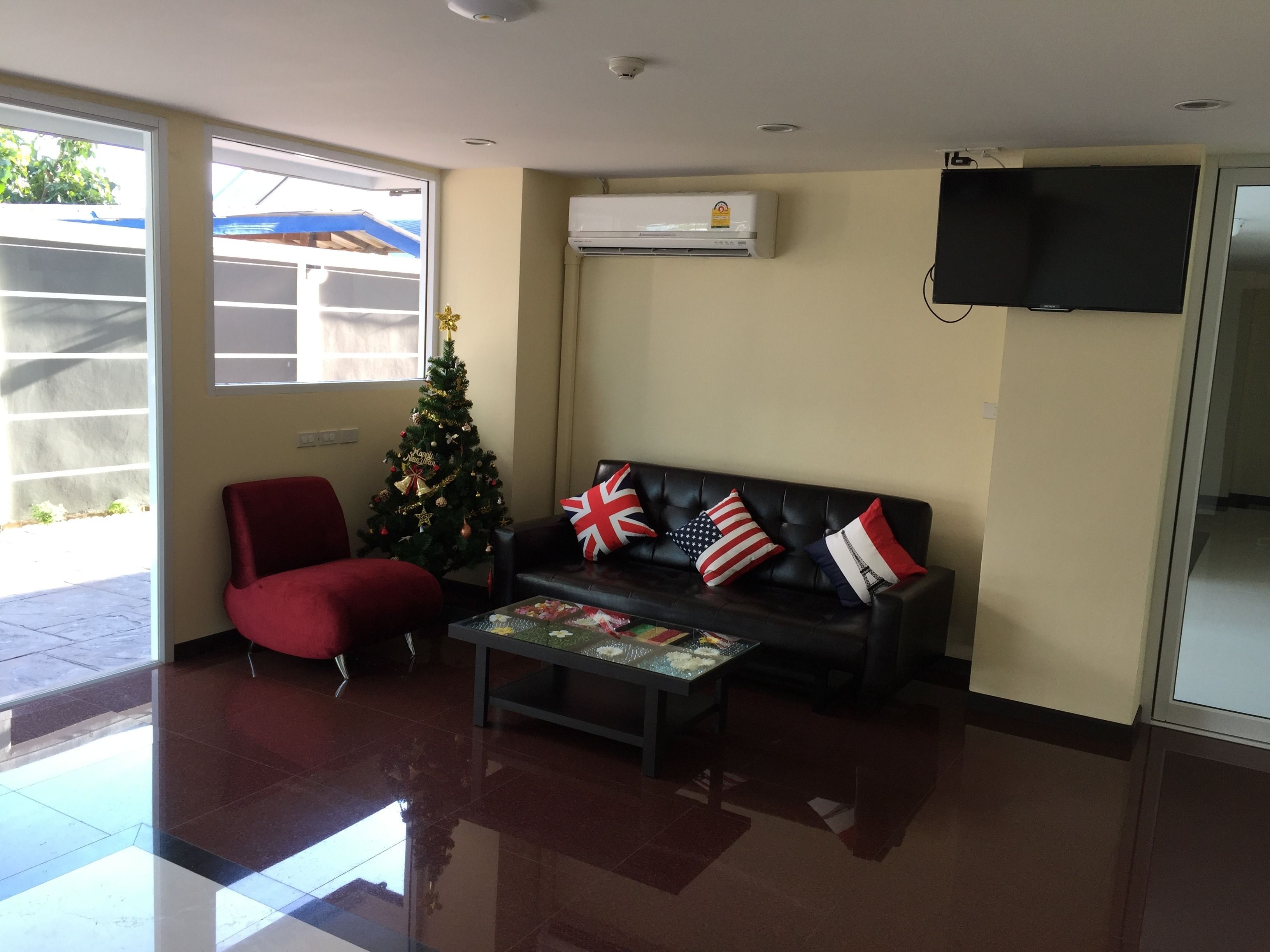 Zona de estar del vestíbulo