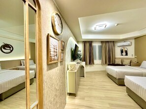 Dragon Deluxe Premium 2 Twin Beds | Minibar, skrivebord, ekstra senge (tillægsgebyr), gratis Wi-Fi