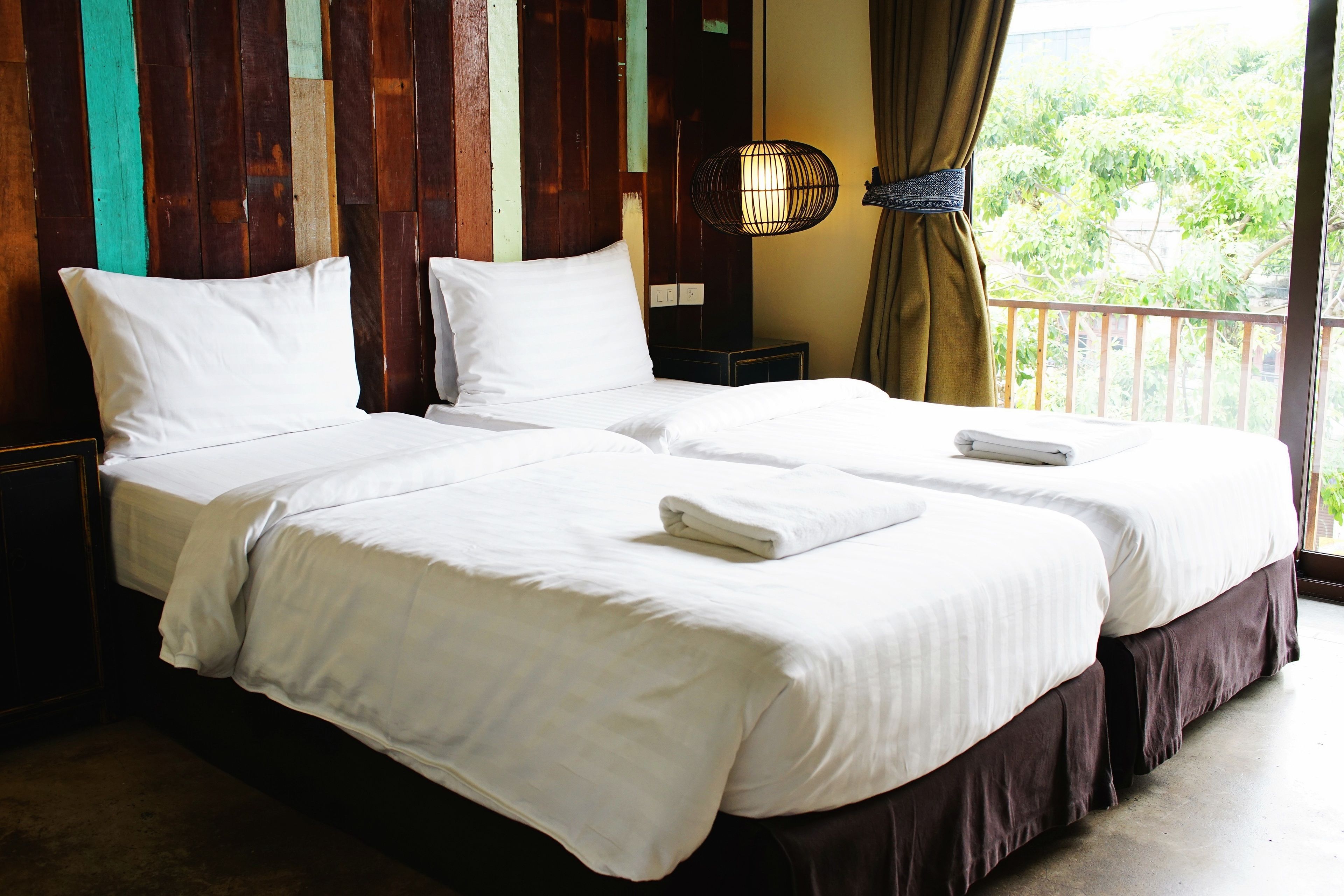 superior street view triple bed | minibar, in-room safe, blackout curtains, free wifi