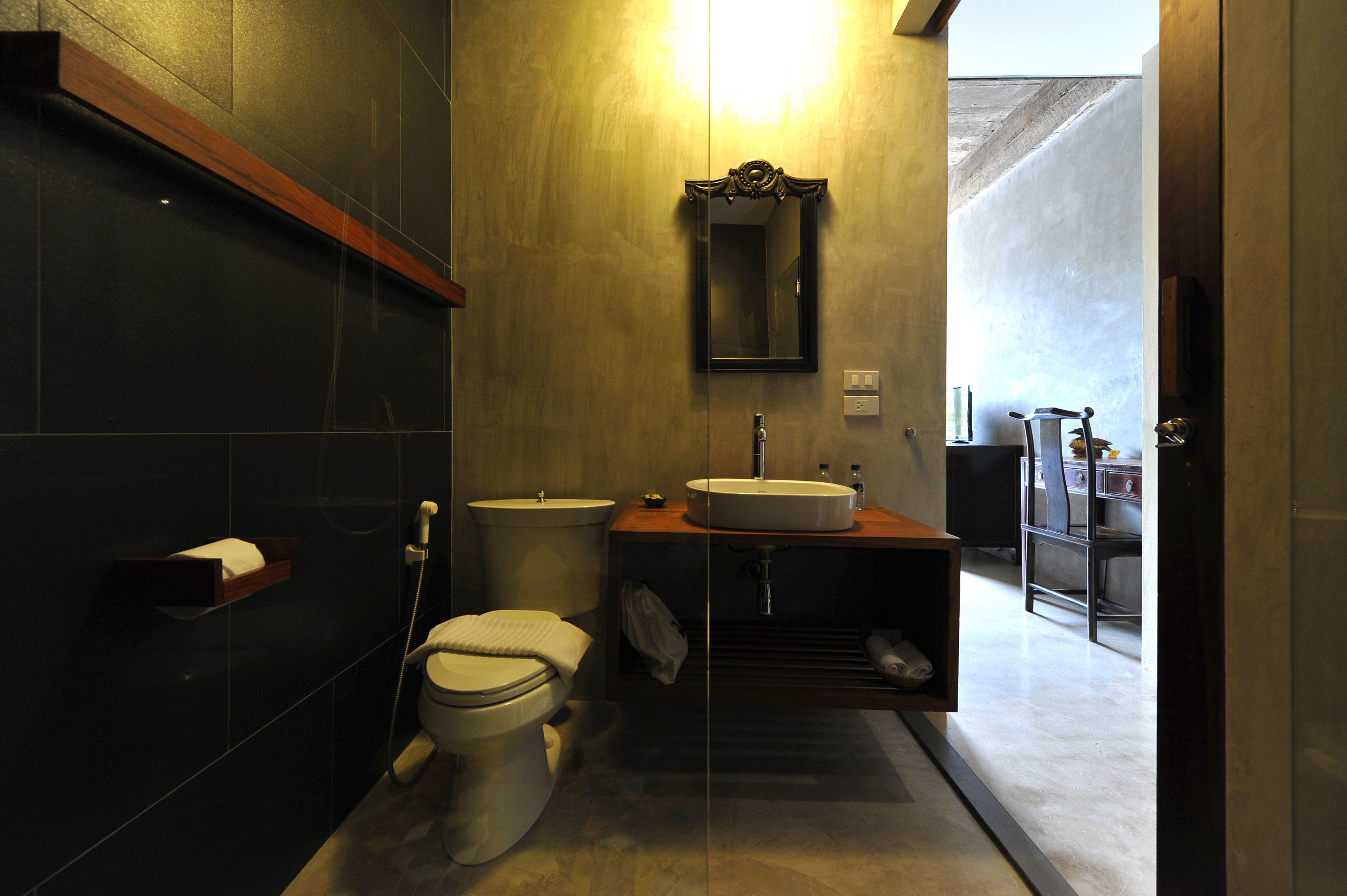 free toiletries, hair dryer, towels, soap