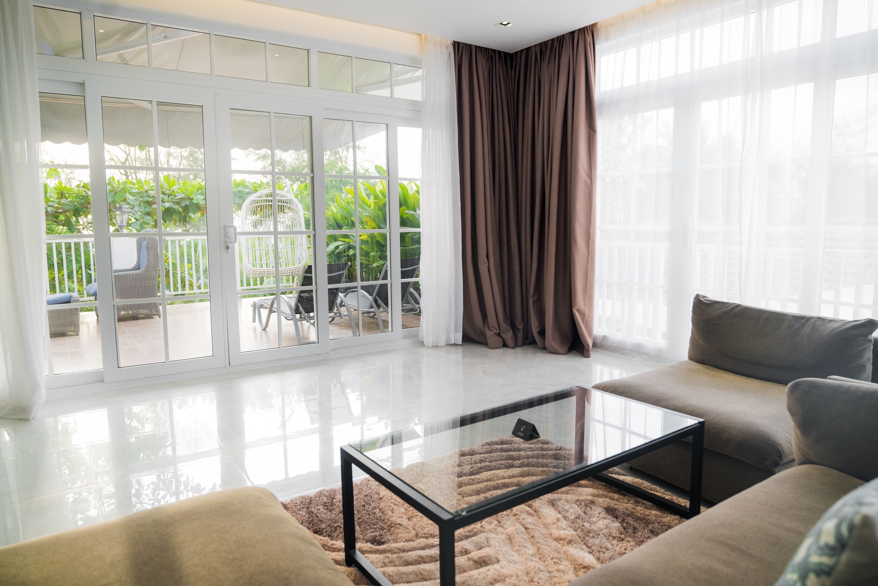 deluxe fan room with sea view | view from room