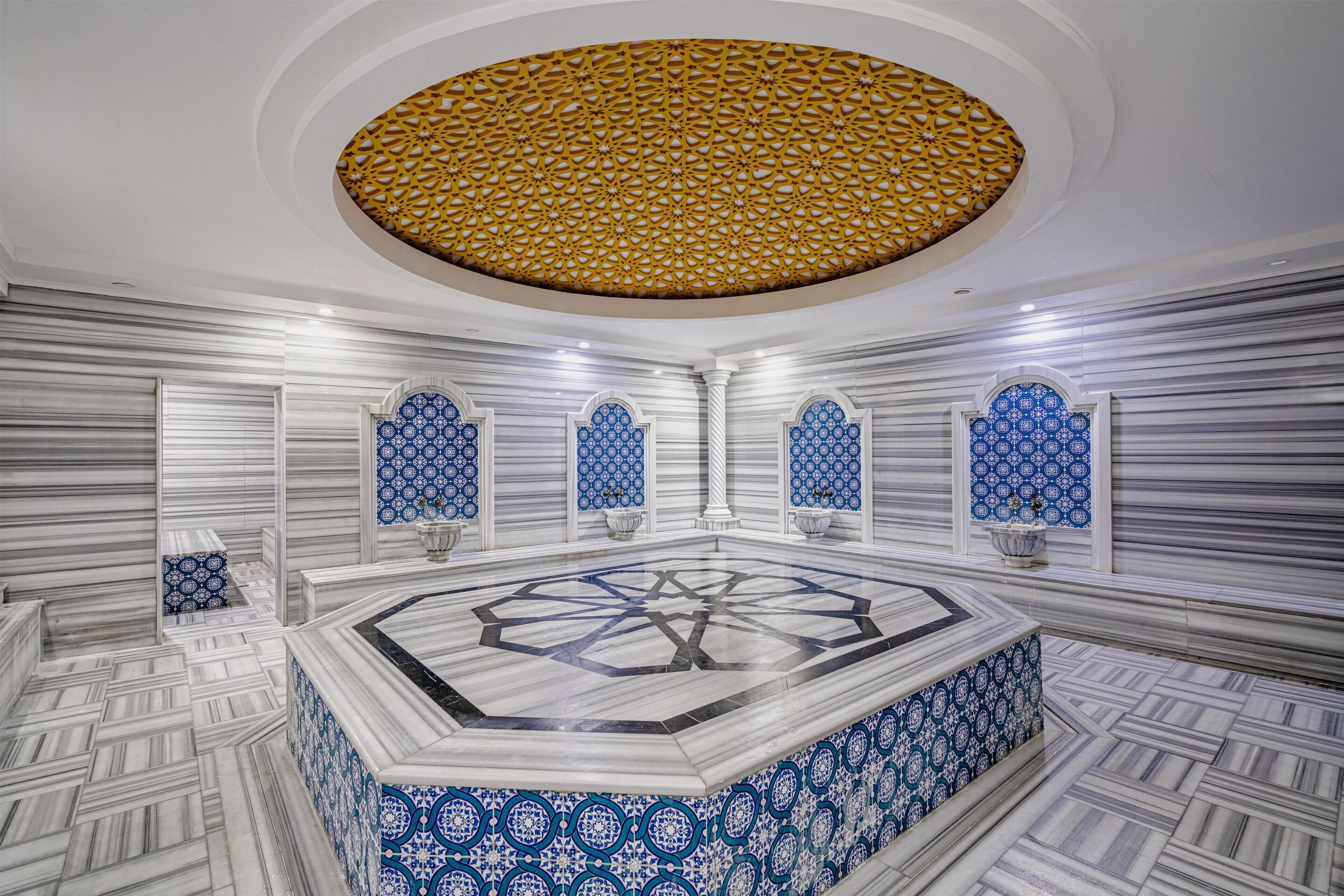 Sauna, baño de vapor, baño turco o hammam y tratamientos corporales 