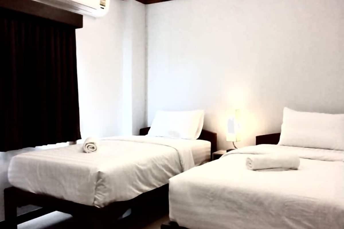 Habitación Deluxe con 2 camas individuales | Escritorio, insonorización y wifi gratis