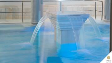 Salas de tratamientos para parejas, fuentes de agua termal o mineral