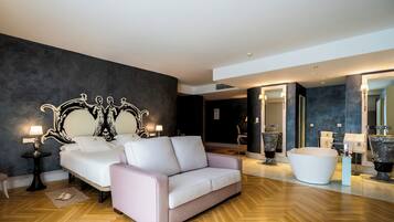 Junior Suite Familiar (3 adultos) | 1 slaapkamer, lakens van Egyptisch katoen, luxe beddengoed