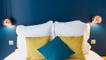 Premium bedding, in-room safe, individually decorated, desk