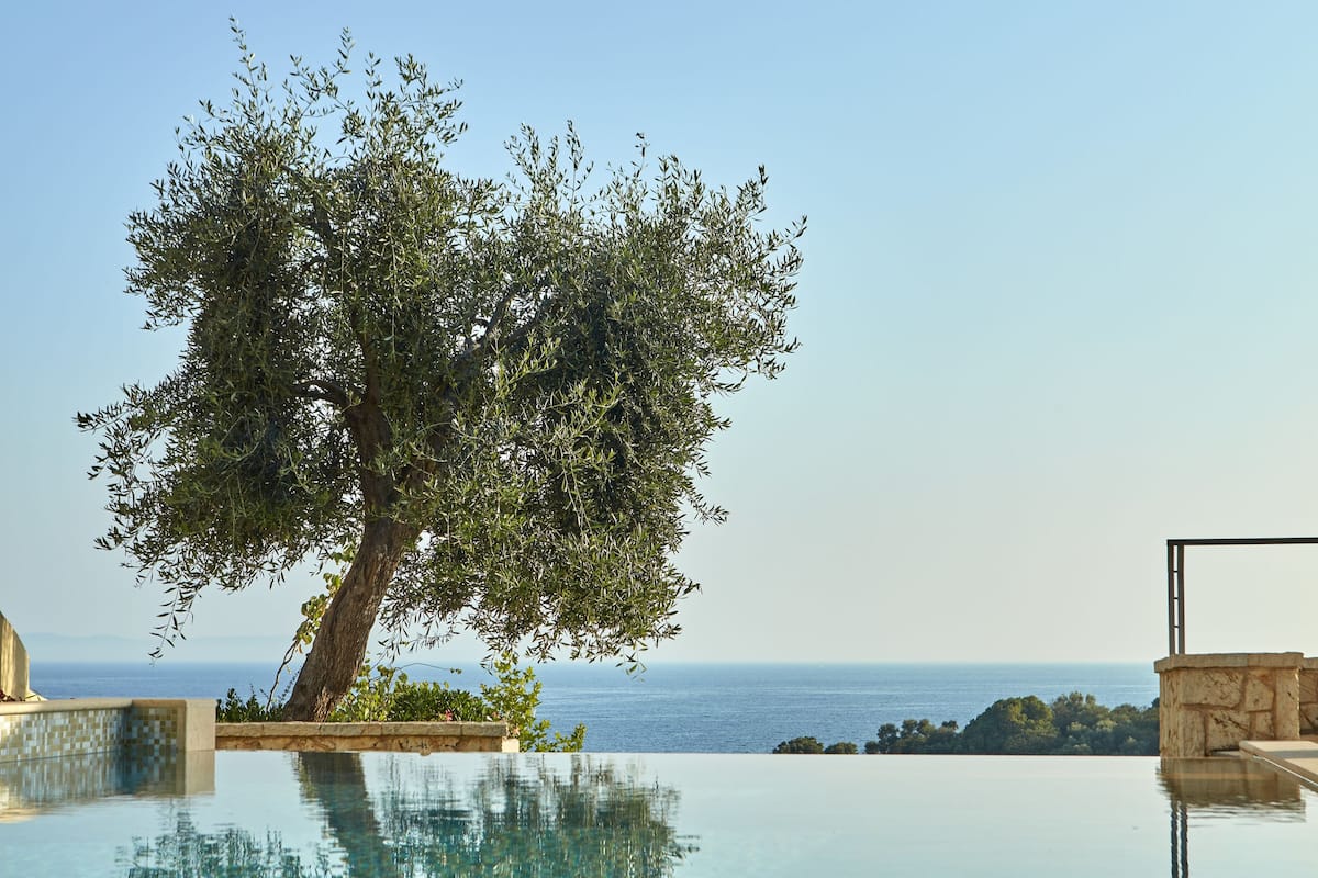 Grand Villa, Private Pool, Sea View | Terrace/patio