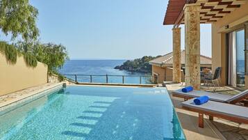 Villa, piscine privée, vue mer | Piscine