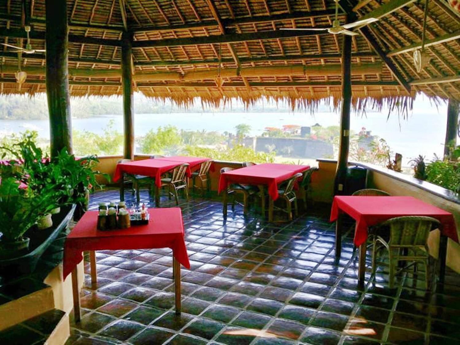 breakfast, lunch, dinner served; filipino cuisine, sea views