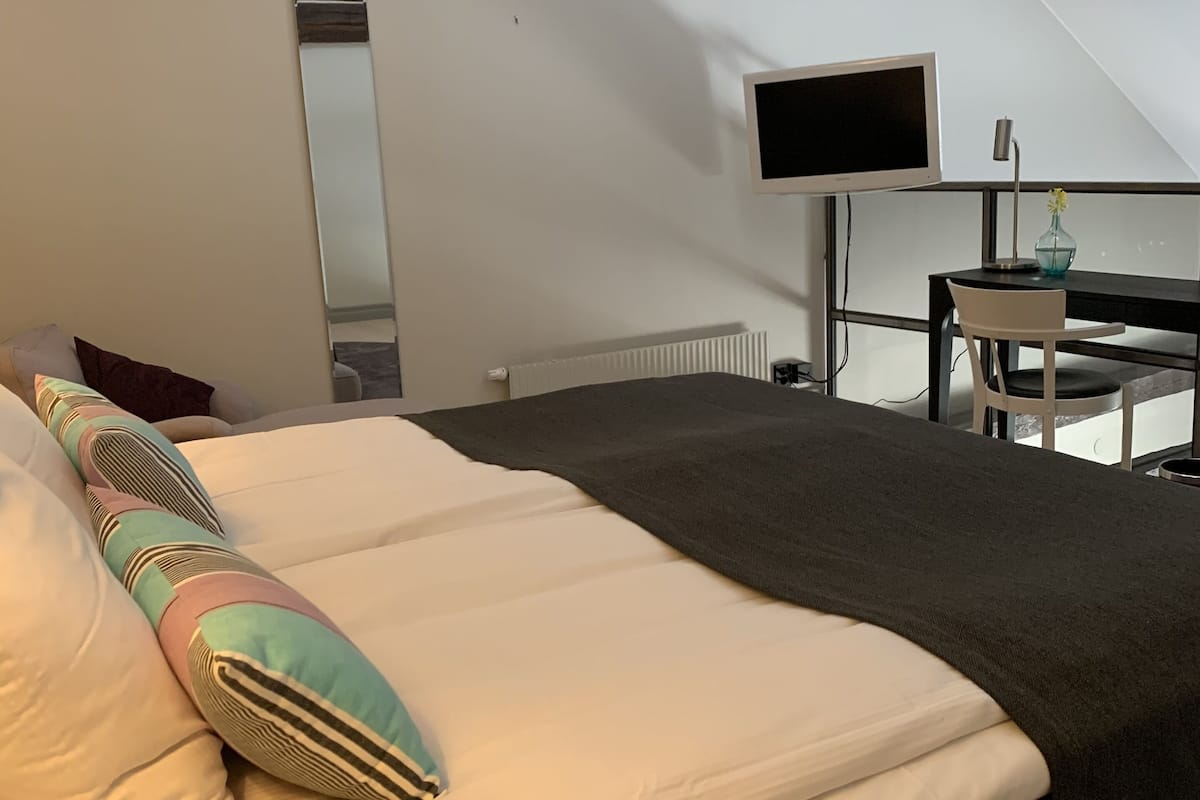 two floor suite with sauna | iron/ironing board, free wifi, bed sheets