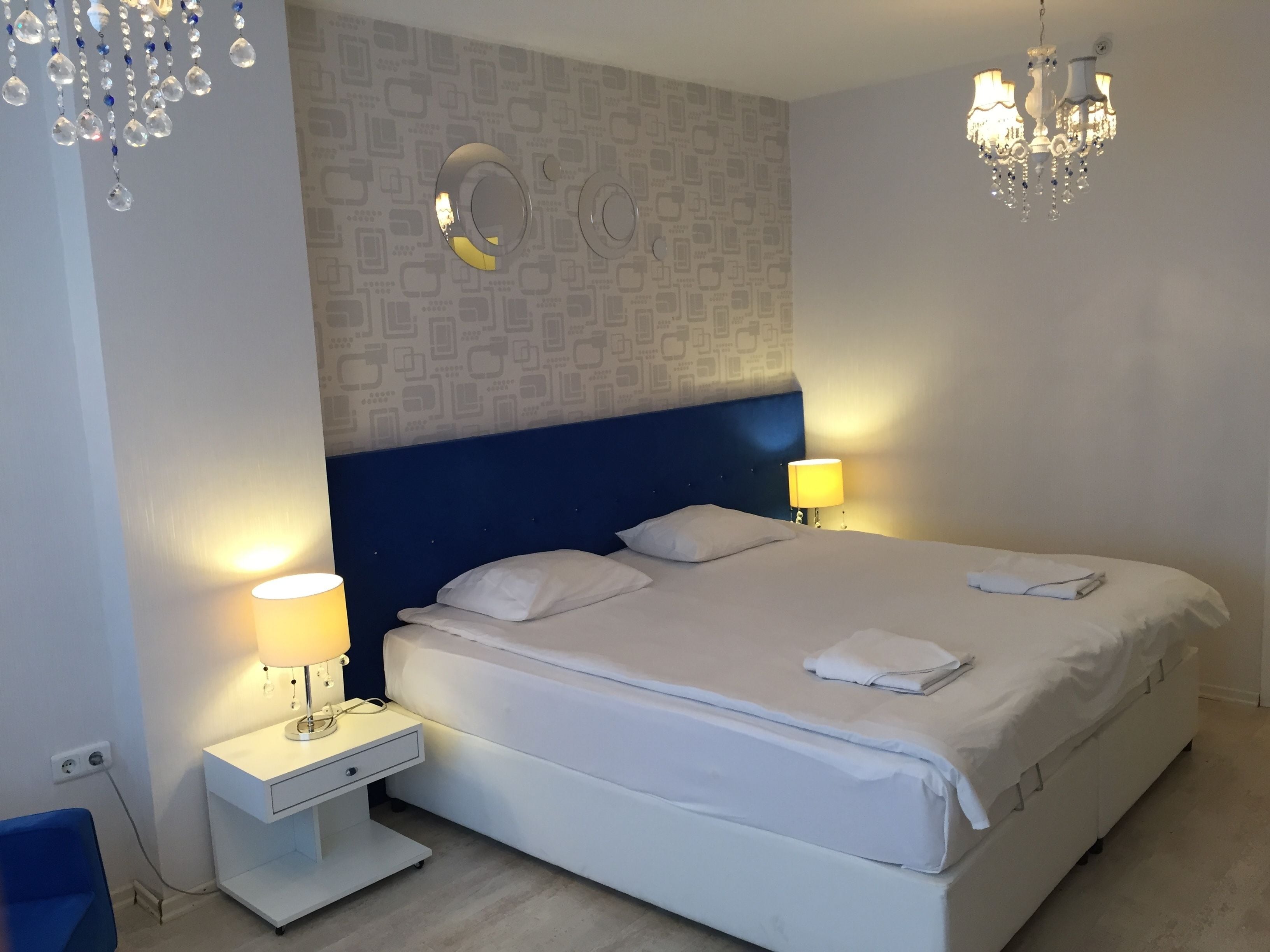 Chambre Double Deluxe | Literie de qualité supérieure, minibar, bureau, rideaux occultants