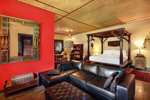 Family Double Room, 2 Bedrooms, Partial Sea View, Mountainside - Villa Patria (Sukasada)