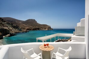 Chambre Double Premium, vue mer | Vue depuis le balcon