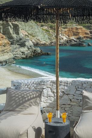 Junior Suite, Sea View | Terrace/patio. Blue Sand Boutique Hotel & Suites