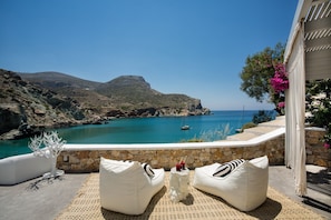 Suite Deluxe, vue mer (Blue Sand) | Terrasse/Patio