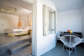 Junior Suite, Sea View | Balcony