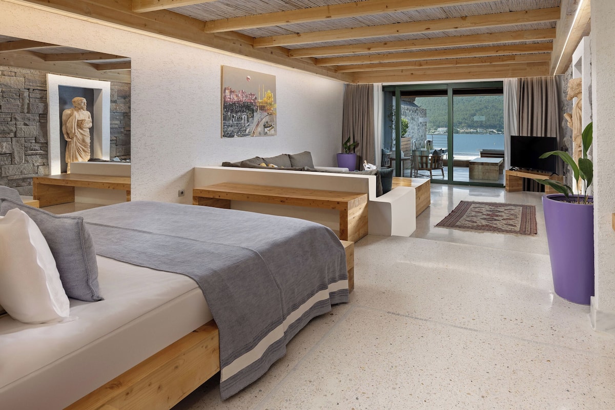 Exclusive Swim-up Room | 1 Schlafzimmer, hochwertige Bettwaren, kostenlose Minibar, Zimmersafe