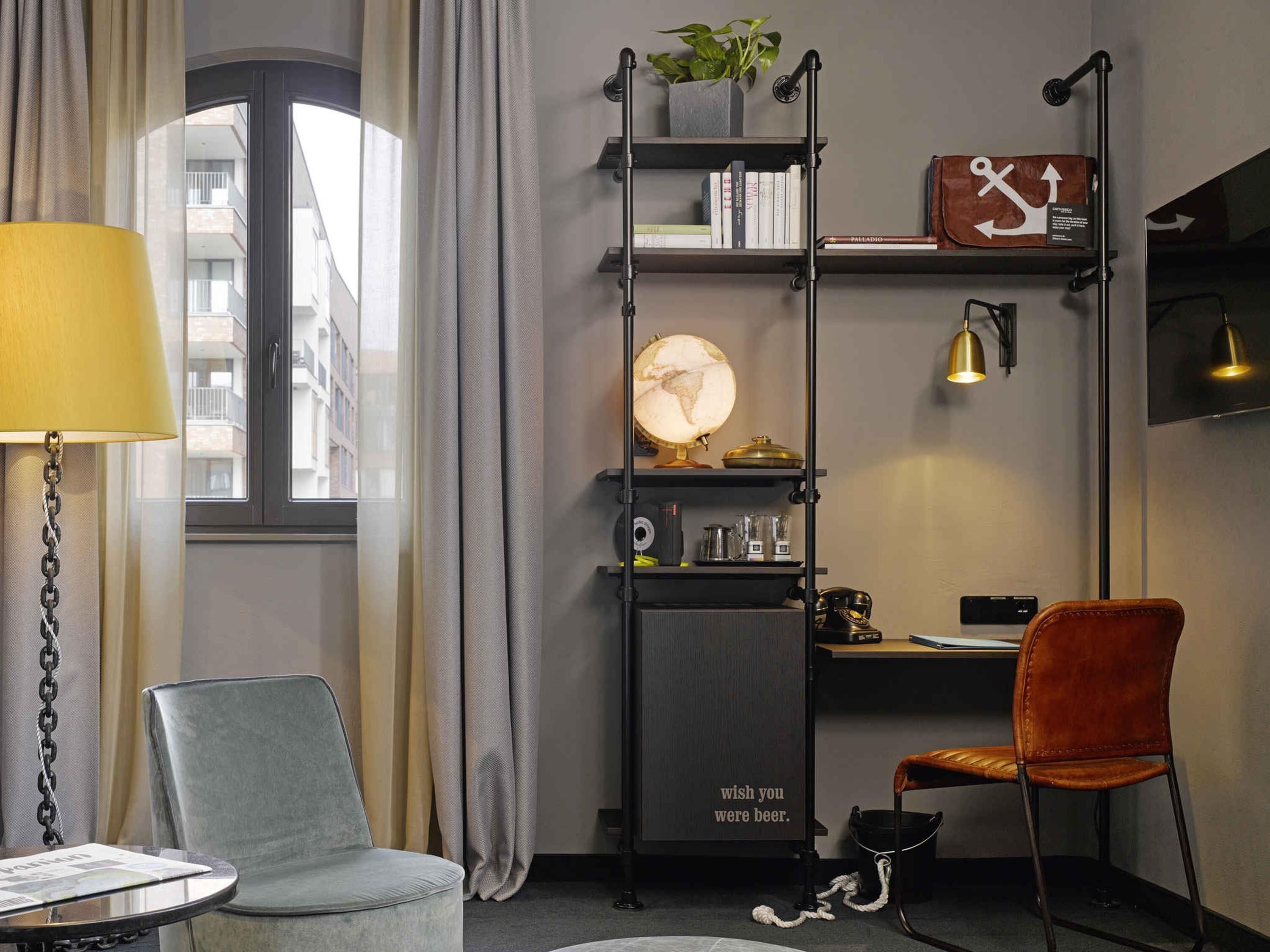 hypo-allergenic bedding, minibar, in-room safe, individually decorated