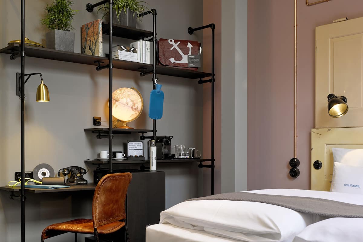 Hypo-allergenic bedding, minibar, in-room safe, individually decorated