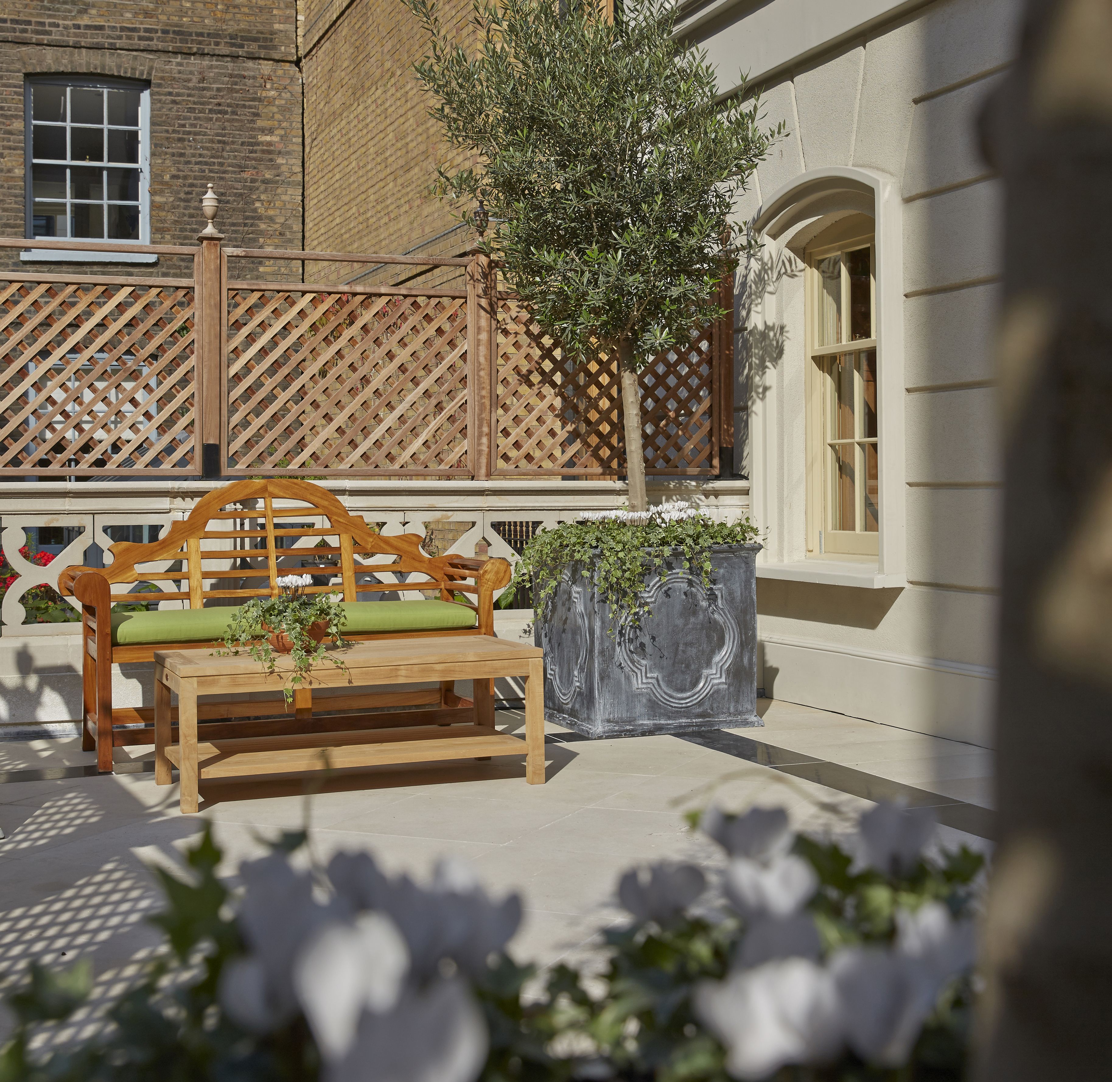 deluxe double room, 1 queen bed, terrace | terrace/patio