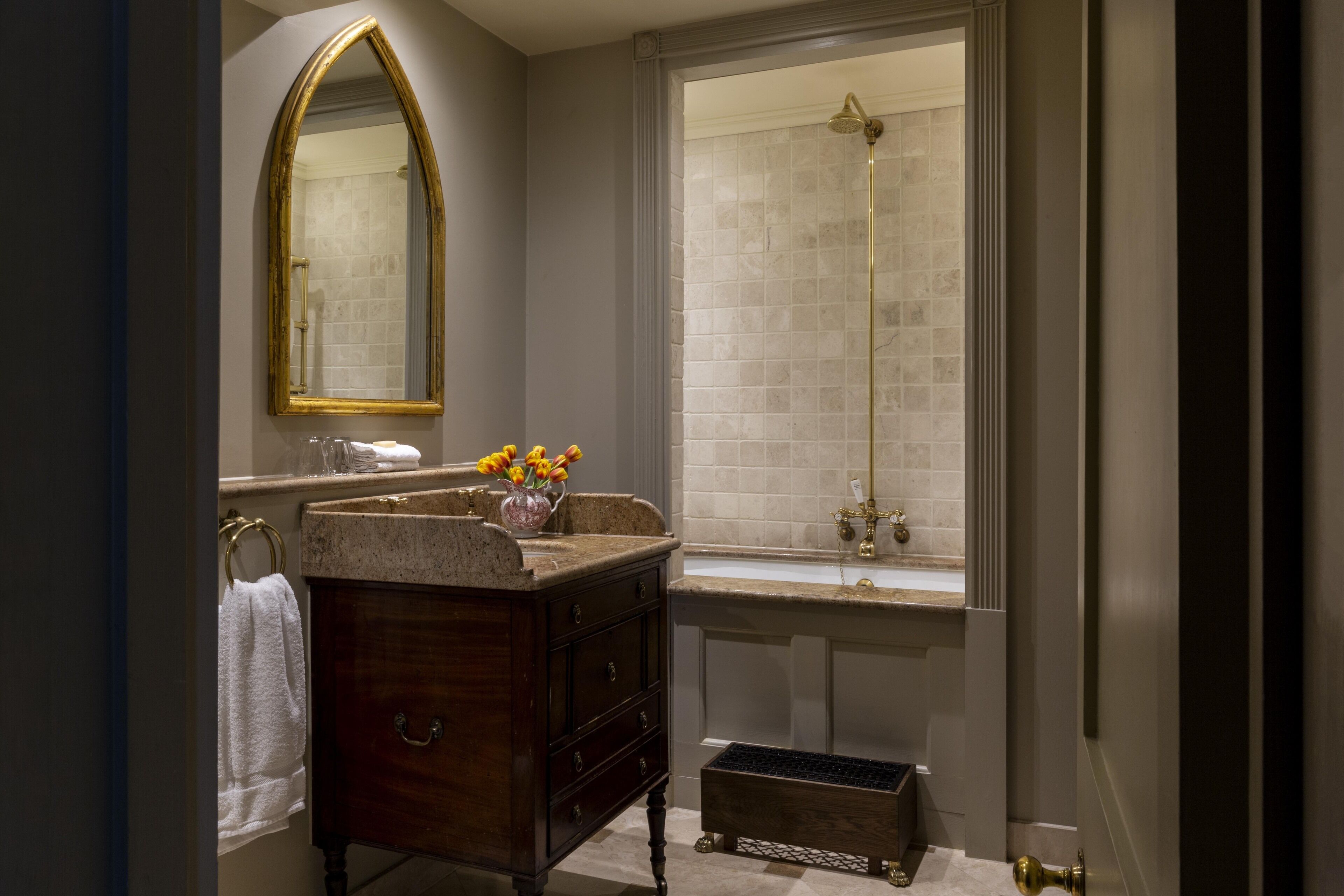 club double room, 1 double bed | bathroom | hair dryer, bathrobes, heated floors, towels