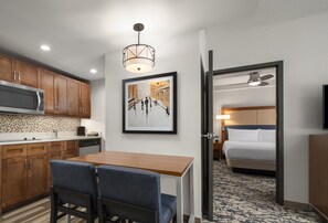 Full-size fridge, microwave, stovetop, dishwasher - Homewood Suites by Hilton Boston Brookline-Longwood Medical (Brookline)