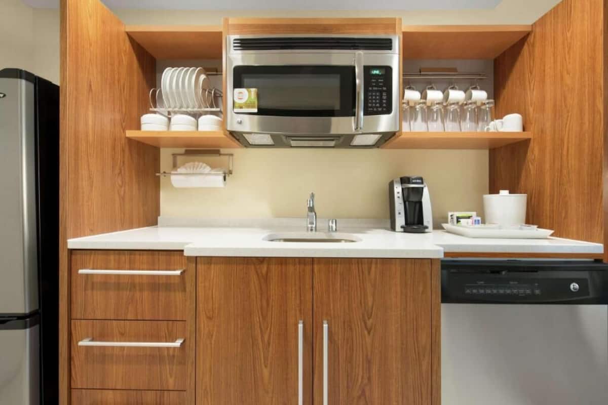 Cuisine privée | Réfrigérateur, four à micro-ondes, lave-vaisselle, cafetière-théière